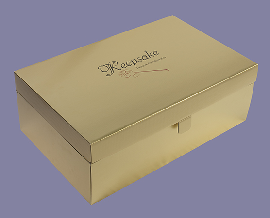 وحدة التحكم الخيانة المنبع  Stylish Deep Gold Wedding Dress Preservation Box - 32 ½” x 19 ½” x 10 ¼” -  Foster-Stephens inc.