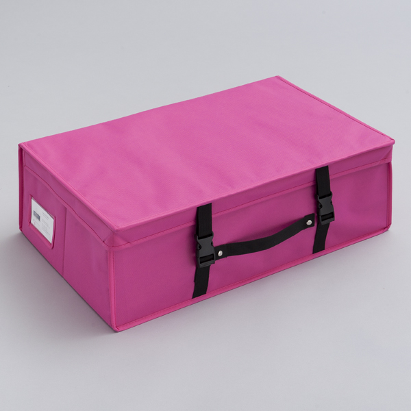 Hangerworld™ Pink Wedding Dress Bridal Storage Box Ph Neutral Travel Carry Case 